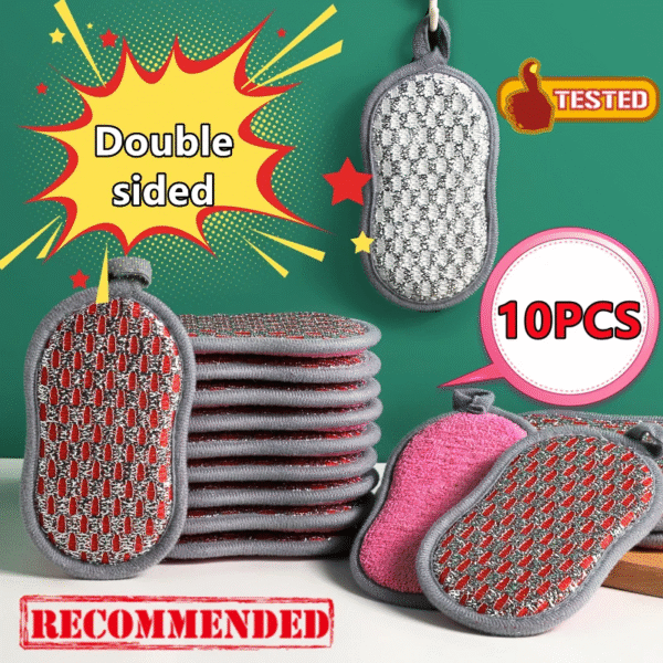 10/5/3/1PC Microfiber Non-Stick Pot Cleaning Sponges