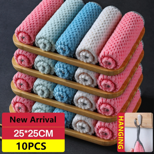 New Arrival 10PCS Microfiber Towel Set