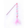 Interactive Cat Feather Teaser Wand Toy