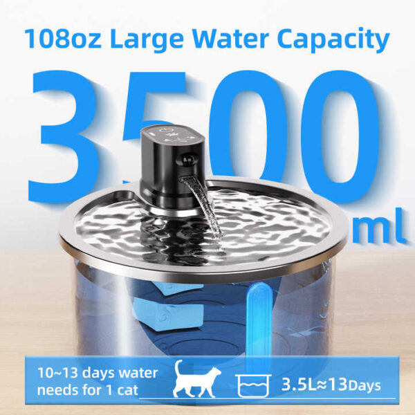 Eco-Friendly Pet Water Fountain Dispenser