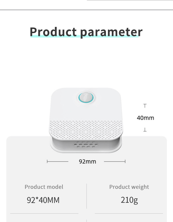 Home Air Purifier for Cat Litter Odor